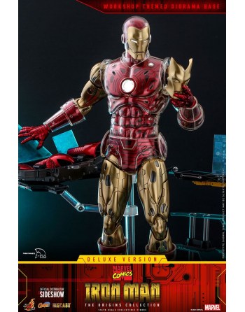 Figura Iron Man Hot Toys Marvel Comics Suit Armor Comprar
